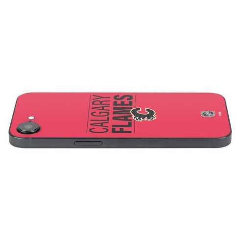 NHL Calgary Flames Lineup iPhone 16e Skin
