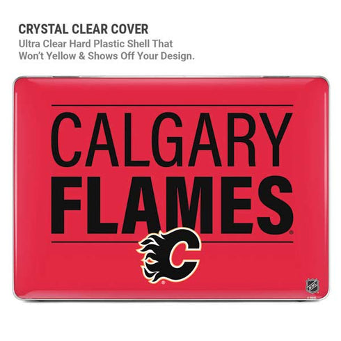 NHL Calgary Flames Lineup MacBook Pro 14in (2021-24) Case plus Skin