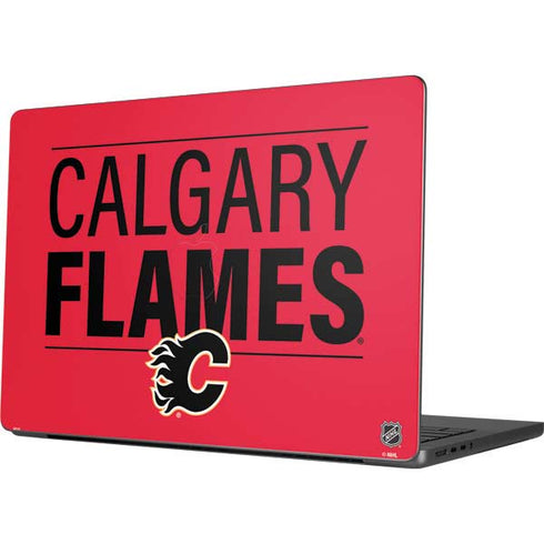 NHL Calgary Flames Lineup Apple MacBook Pro 14-inch Skin