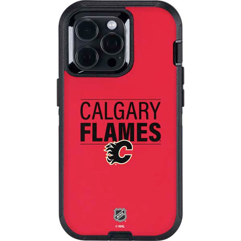 NHL Calgary Flames Lineup Otterbox Defender iPhone Skin