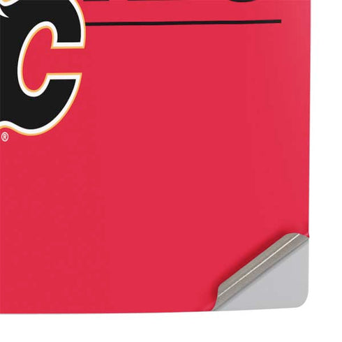 NHL Calgary Flames Lineup PS5 Pro Console Skin