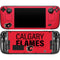 NHL Calgary Flames Lineup Steam Deck Handheld Gaming Computer OLED Skin