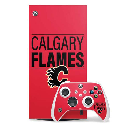 NHL Calgary Flames Lineup Xbox Series X Skins