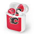 NHL Calgary Flames Solid Background Apple AirPods Skin