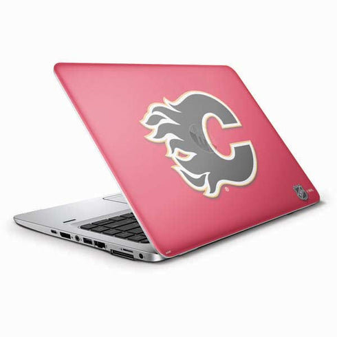 NHL Calgary Flames Solid Background HP Elitebook Skin