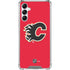 NHL Calgary Flames Solid Background Gabb Phone 4 Clear Case
