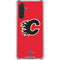 NHL Calgary Flames Solid Background Galaxy A17 Clear Case
