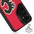 NHL Calgary Flames Solid Background Galaxy S25 Ultra Kickstand Case