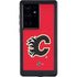 NHL Calgary Flames Solid Background Galaxy S24 Ultra Waterproof Case