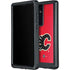 NHL Calgary Flames Solid Background Galaxy S24 Ultra Waterproof Case