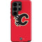 NHL Calgary Flames Solid Background Galaxy S26 Ultra Impact Case
