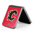 NHL Calgary Flames Solid Background Galaxy Z Flip6 Skin