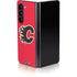 NHL Calgary Flames Solid Background Galaxy Z Fold5 5G Skin