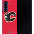 NHL Calgary Flames Solid Background Galaxy Z Fold6 Skin