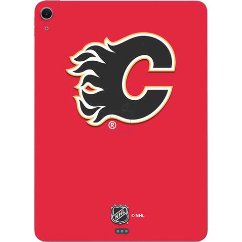 NHL Calgary Flames Solid Background Apple iPad Air Skin