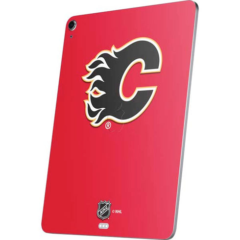 NHL Calgary Flames Solid Background Apple iPad Air Skin