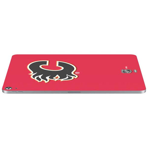 NHL Calgary Flames Solid Background Apple iPad Air Skin
