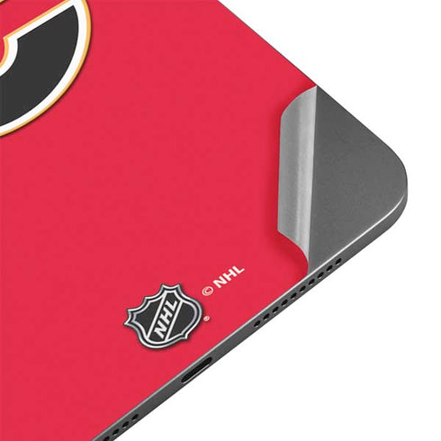 NHL Calgary Flames Solid Background Apple iPad Mini Skin