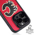 NHL Calgary Flames Solid Background iPhone 14 Pro Kickstand Case