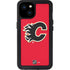 NHL Calgary Flames Solid Background iPhone 15 Plus Waterproof Case