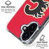 NHL Calgary Flames Solid Background iPhone 16 MagSafe Case