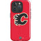 NHL Calgary Flames Solid Background iPhone 16 Pro Max Magsafe Impact Case
