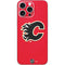 NHL Calgary Flames Solid Background iPhone 16 Pro Max Skin