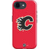 NHL Calgary Flames Solid Background iPhone 16e Impact Case