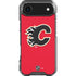 NHL Calgary Flames Solid Background iPhone 17 Air Clear Case