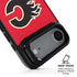 NHL Calgary Flames Solid Background iPhone 17 Air Kickstand Case