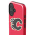 NHL Calgary Flames Solid Background iPhone 17 Impact Case