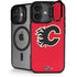 NHL Calgary Flames Solid Background iPhone 17 Kickstand Case