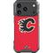 NHL Calgary Flames Solid Background iPhone 17 Pro Clear Case