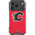 NHL Calgary Flames Solid Background iPhone 17 Pro Clear Case