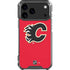 NHL Calgary Flames Solid Background iPhone 17 Pro Max Clear Case