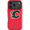 NHL Calgary Flames Solid Background iPhone 17 Pro Max Impact Case