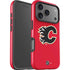 NHL Calgary Flames Solid Background iPhone 17 Pro Max Impact Case