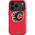 NHL Calgary Flames Solid Background iPhone 17 Pro Max Magsafe Impact Case