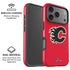 NHL Calgary Flames Solid Background iPhone 17 Pro Max Magsafe Impact Case