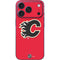 NHL Calgary Flames Solid Background iPhone 17 Pro Max Skin