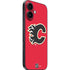 NHL Calgary Flames Solid Background iPhone 17 Skin