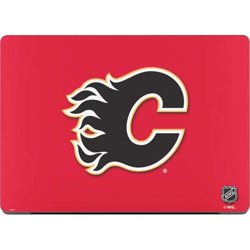 NHL Calgary Flames Solid Background Apple MacBook Pro 14-inch Skin