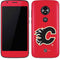 NHL Calgary Flames Solid Background Moto E5 Play Skin