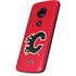 NHL Calgary Flames Solid Background Moto E5 Play Skin