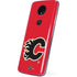 NHL Calgary Flames Solid Background Moto E5 Plus Skin