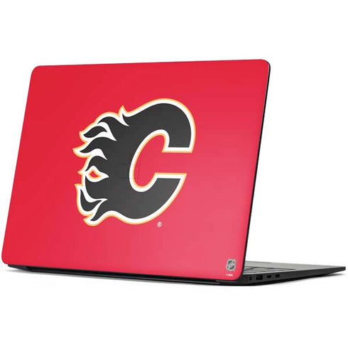NHL Calgary Flames Solid Background Surface Laptop 7 13.8in Skin