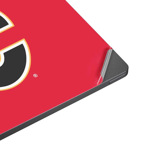 NHL Calgary Flames Solid Background Surface Laptop 7 13.8in Skin