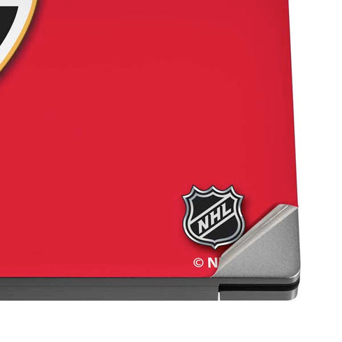 NHL Calgary Flames Solid Background Dell XPS Skin