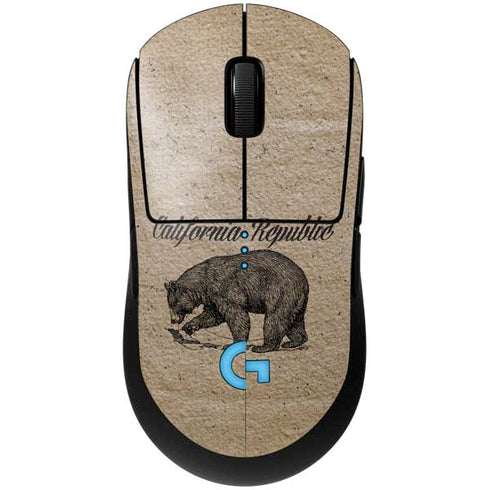 Cali Republic Vintage G Pro Wireless Gaming Mouse Skin
