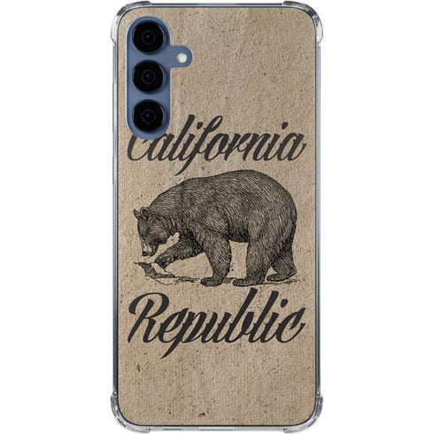 Cali Republic Vintage Galaxy A35 5G Clear Case